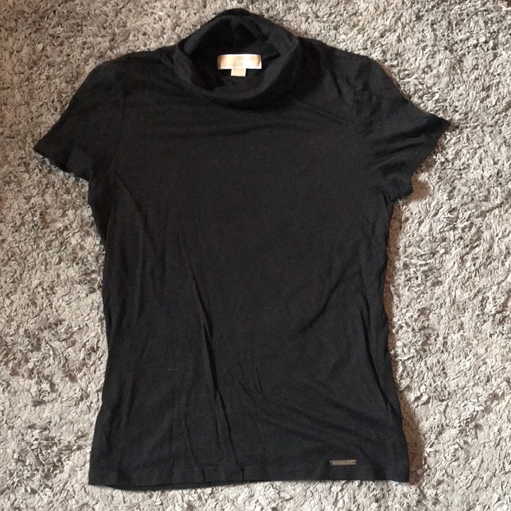 Michael Kors short sleeve turtle neck